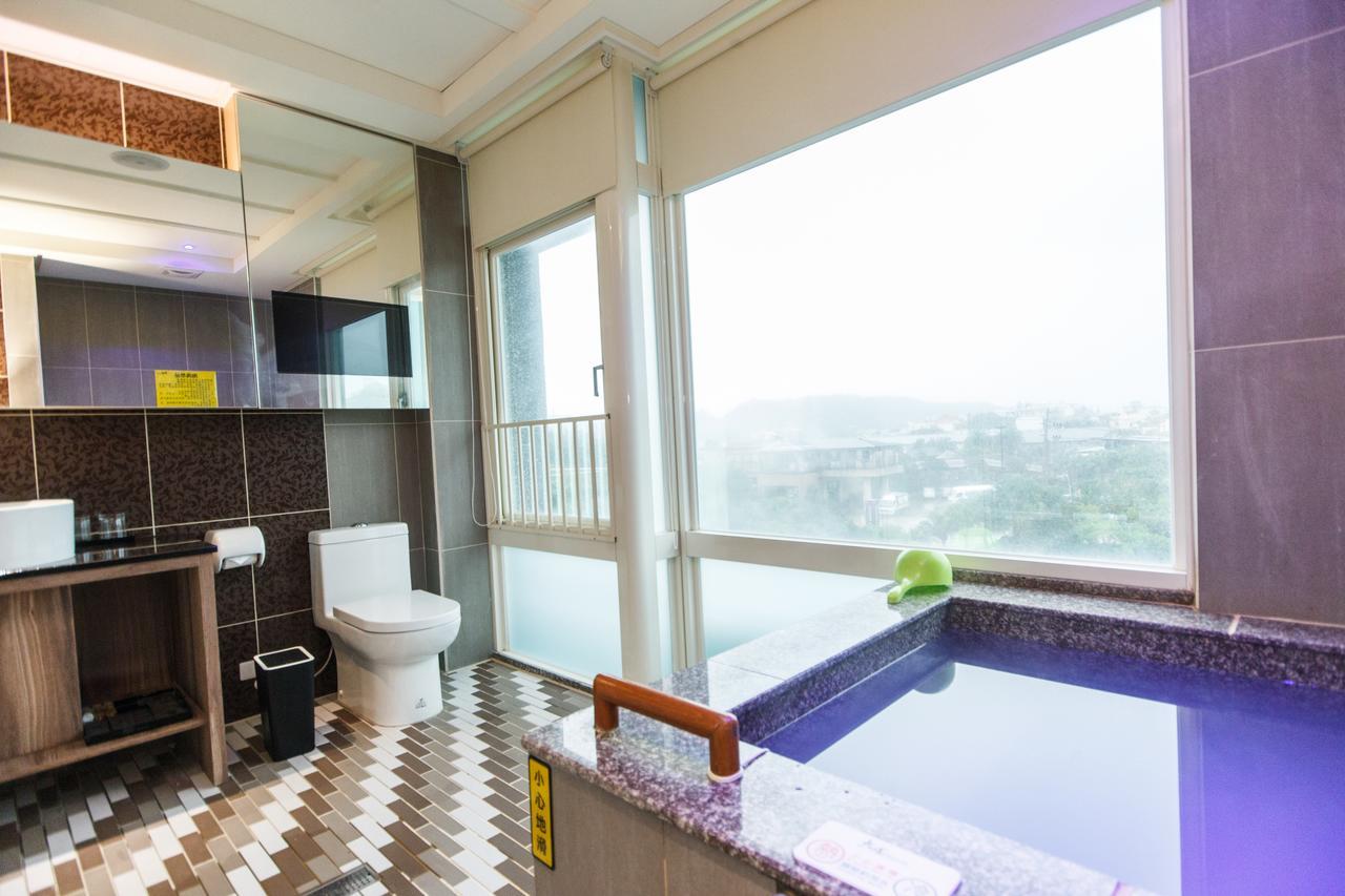 Da Pu Hotspring Hotel Wanli Bagian luar foto
